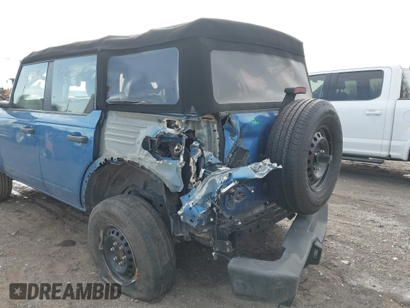 2022 Ford Bronco with VIN 1FMDE5BH1NLB71120, listed as a IAAI auction lot 41723502 with 56,387 mi miles and . Bid and sale history available at DreamBid. Image 17.