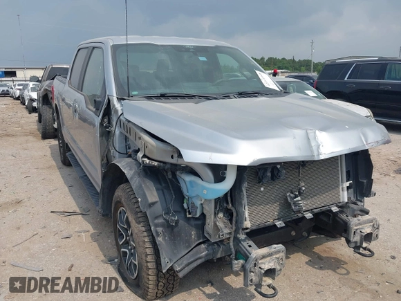 2022 Ford F-150 XL with VIN 1FTFW1E52NFA73233, listed as a IAAI auction lot 42311048 with 14,298 mi miles and . Bid and sale history available at DreamBid. Image 1.