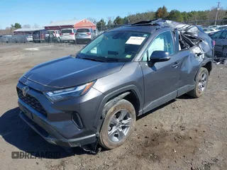 2023 Toyota RAV4 XLE with VIN 2T3P1RFV7PW369012, listed as a IAAI auction lot 41822325 with 57,527 mi miles. Bid and sale history available at carsss.com. Image 16.