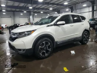 2018 Honda CR-V Touring with VIN 2HKRW2H91JH664364, listed as a Copart auction lot 45270365 with 78,516 mi miles and Salvage Title. Bid and sale history available at carsss.com. Image 1.