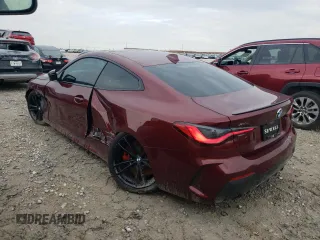 2023 BMW 4 Series 430i xDrive z VIN WBA73AP06PCM49576, wystawiony jako Copart lot #54589993 z przebiegiem 1 742 mil mil oraz . Historia ofert i sprzedaży dostępna na DreamBid. Obrazek 2.