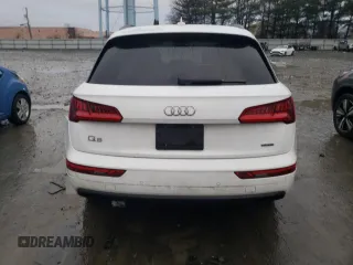 2020 Audi Q5 Premium with VIN WA1ANAFY5L2091293, listed as a Copart auction lot 44263385 with 45,383 mi miles and Salvage Title. Bid and sale history available at carsss.com. Image 6.