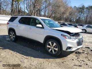 2021 Chevrolet Traverse LT Leather with VIN 1GNERHKW8MJ251450, listed as a Copart auction lot 46598685 with 42,864 mi miles and Salvage Title. Bid and sale history available at carsss.com. Image 4.