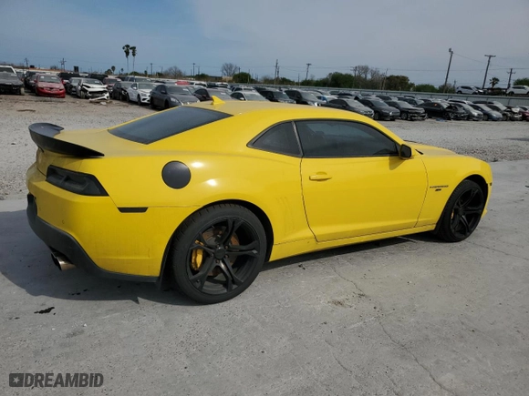 2014 Chevrolet Camaro SS with VIN 2G1FS1EW8E9305792, listed as a Copart auction lot 50789035 with 97,929 mi miles and Clean Title. Bid and sale history available at carsss.com. Image 3.