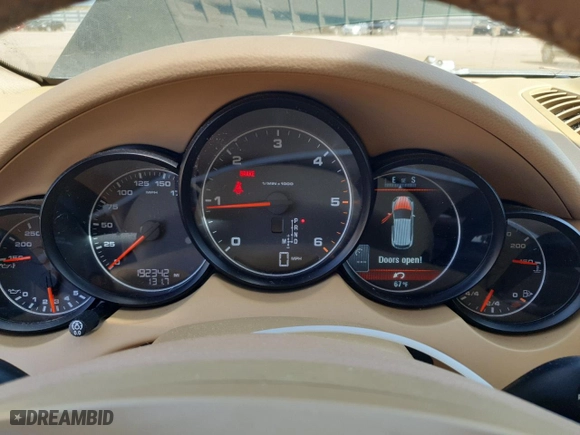 2014 Porsche Cayenne Diesel with VIN WP1AF2A21ELA33463, listed as a Copart auction lot 52605355 with 192,342 mi miles and Clean Title. Bid and sale history available at carsss.com. Image 9.