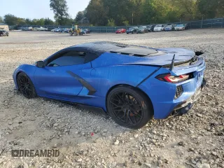 2021 Chevrolet Corvette 2LT with VIN 1G1YB2D43M5121211, listed as a Copart auction lot 74341234 with 12,074 mi miles and Salvage Title. Bid and sale history available at carsss.com. Image 2.