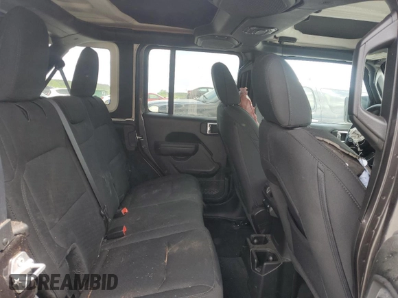 2022 Jeep Wrangler Unlimited Sport S z VIN 1C4HJXDG9NW149351, wystawiony jako Copart lot #54513615 z przebiegiem 9 873 mil mil oraz Szkoda całkowita • Salvage title. Historia ofert i sprzedaży dostępna na DreamBid. Obrazek 10.