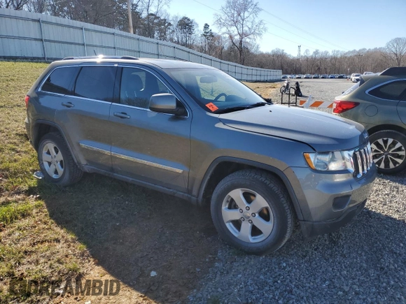 2012 Jeep Grand Cherokee Laredo with VIN 1C4RJFAG7CC299315, listed as a Copart auction lot 46174745 with 152,256 mi miles and Salvage Title. Bid and sale history available at carsss.com. Image 4.