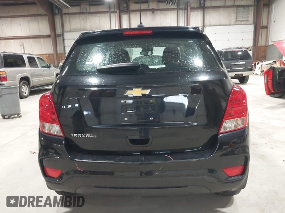 2019 Chevrolet Trax LS with VIN 3GNCJNSB0KL152458, listed as a IAAI auction lot 41944875 with 118,055 mi miles. Bid and sale history available at carsss.com. Image 17.
