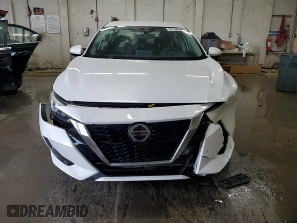 2021 Nissan Sentra SV with VIN 3N1AB8CV9MY230557, listed as a Copart auction lot 52199495 with 72,095 mi miles and Salvage Title. Bid and sale history available at DreamBid. Image 5.