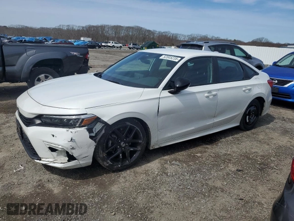 2022 Honda Civic Sport z VIN 2HGFE2F57NH550455, wystawiony jako Copart lot #52005235 z przebiegiem 31 396 mil mil oraz Szkoda całkowita • Salvage title. Historia ofert i sprzedaży dostępna na DreamBid. Obrazek 1.