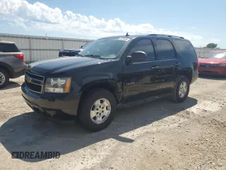 2010 Chevrolet Tahoe LS with VIN 1GNUKAE06AR239275, listed as a Copart auction lot 57574555 with 185,481 mi miles and Salvage title. Bid and sale history available at DreamBid. Image 1.