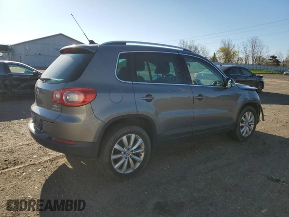 2011 Volkswagen Tiguan SE with VIN WVGBV7AX6BW525171, listed as a Copart auction lot 53643265 with 208,206 mi miles and Clean Title. Bid and sale history available at DreamBid. Image 3.