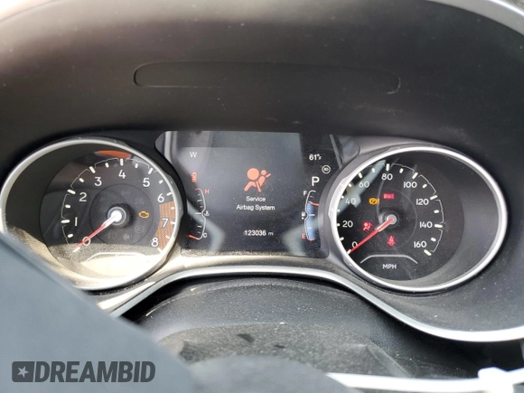 2018 Jeep Compass Altitude с VIN 3C4NJDBB5JT114847, выставлен на аукционе Copart как лот 59864675 с пробегом 123 036 миль миль и Списание • Salvage title. История ставок и продаж доступна на DreamBid. Изображение 9.
