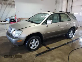 2002 Lexus RX 300 with VIN JTJHF10U220248406, listed as a Copart auction lot 49375385 with 230,008 mi miles and Salvage Title. Bid and sale history available at carsss.com. Image 1.