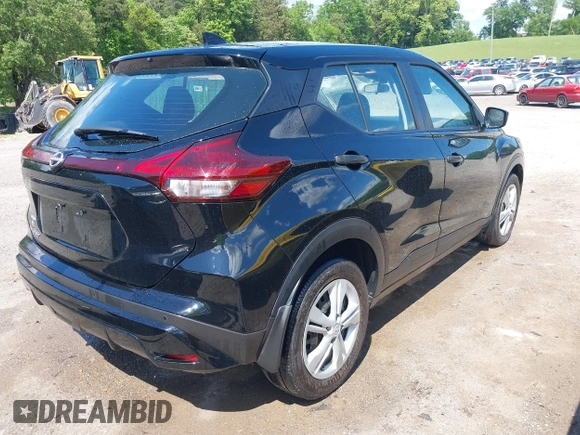 2024 Nissan Kicks S with VIN 3N1CP5BV8RL498577, listed as a IAAI auction lot 42208526 with 30,717 mi miles and . Bid and sale history available at DreamBid. Image 4.