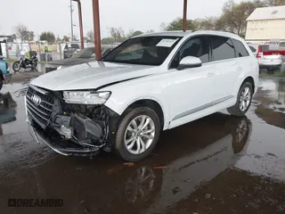 2018 Audi Q7 Premium Plus with VIN WA1LAAF73JD015035, listed as a IAAI auction lot 41782603 with 100,610 mi miles. Bid and sale history available at carsss.com. Image 2.
