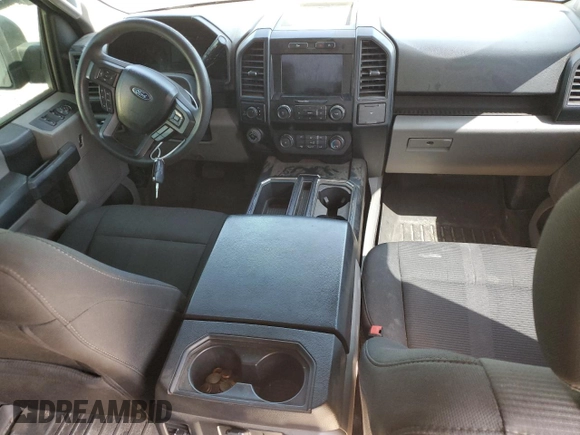 2020 Ford F-150 XL with VIN 1FTEW1E55LKD05940, listed as a Copart auction lot 51272825 with 0 mi miles and Salvage Title. Bid and sale history available at carsss.com. Image 8.