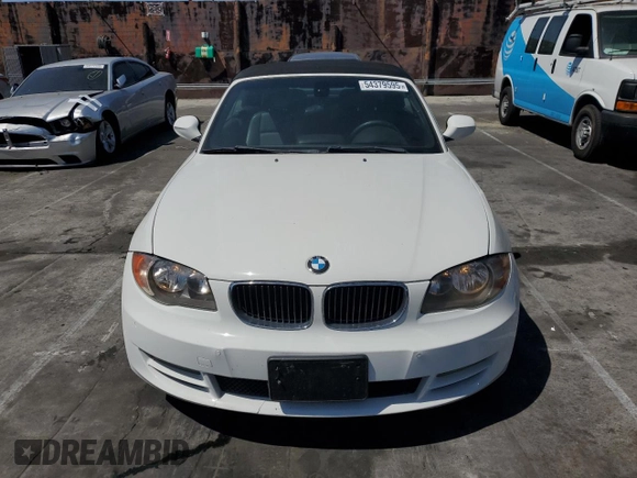 2010 BMW 1 Series 128i with VIN WBAUN1C51AVH81745, listed as a Copart auction lot 54379595 with 169,839 mi miles and Clean title. Bid and sale history available at DreamBid. Image 5.