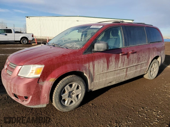 2008 Dodge Grand Caravan SE with VIN 2D8HN44H38R785015, listed as a Copart auction lot 46448665 with 286,599 mi miles and Salvage Title. Bid and sale history available at DreamBid. Image 1.