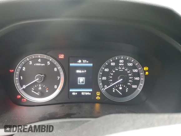 2019 Hyundai Sonata SEL with VIN 5NPE34AFXKH740443, listed as a Copart auction lot 49321825 with 52,162 mi miles and Salvage Title. Bid and sale history available at DreamBid. Image 9.