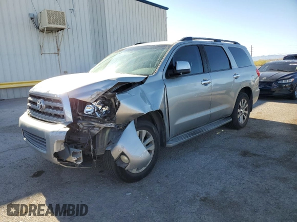 2008 Toyota Sequoia Limited with VIN 5TDZY68A28S000994, listed as a Copart auction lot 53685785 with 245,236 mi miles and Salvage Title. Bid and sale history available at DreamBid. Image 1.