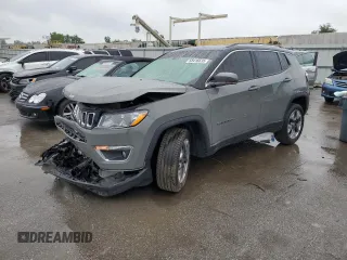 2020 Jeep Compass Limited z VIN 3C4NJDCB5LT208535, wystawiony jako Copart lot #58416635 z przebiegiem 120 393 mil mil oraz Szkoda całkowita • Salvage title. Historia ofert i sprzedaży dostępna na DreamBid. Obrazek 1.