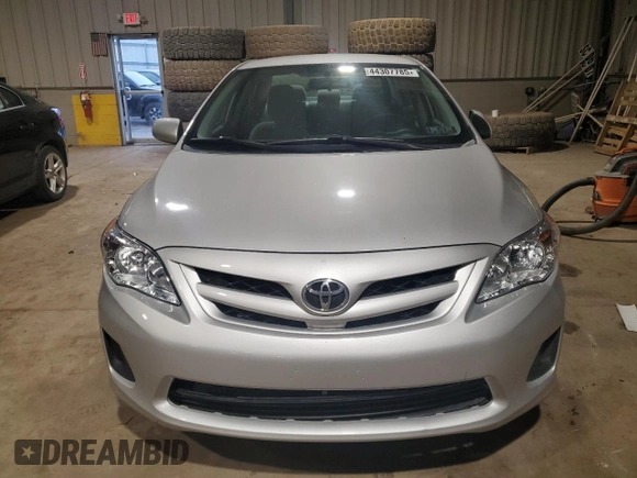 2011 Toyota Corolla L with VIN 2T1BU4EE7BC752036, listed as a Copart auction lot 44307785 with 139,367 mi miles and Salvage Title. Bid and sale history available at carsss.com. Image 5.