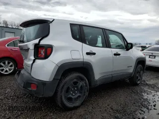 2021 Jeep Renegade Upland with VIN ZACNJDAB4MPN16689, listed as a Copart auction lot 46158195 with 12,566 mi miles and Salvage title. Bid and sale history available at DreamBid. Image 3.