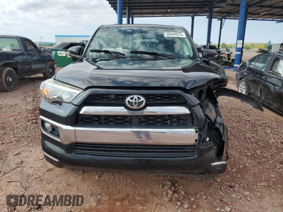 2017 Toyota 4Runner SR5 with VIN JTEBU5JR5H5480652, listed as a Copart auction lot 59444975 with 134,837 mi miles and Salvage title. Bid and sale history available at DreamBid. Image 5.