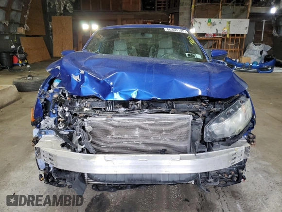 2016 Honda Civic EX-T with VIN 2HGFC3B31GH361061, listed as a Copart auction lot 56869105 with 72,416 mi miles and Salvage title. Bid and sale history available at DreamBid. Image 5.