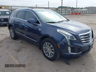 2018 Cadillac XT5 Luxury FWD with VIN 1GYKNCRS3JZ142575, listed as a IAAI auction lot 41546325 with 220,513 mi miles. Bid and sale history available at carsss.com. Image 1.