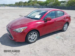 2018 Toyota Yaris with VIN 3MYDLBYV9JY318762, listed as a IAAI auction lot 42109728 with 72,931 mi miles and . Bid and sale history available at DreamBid. Image 2.