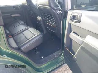 2023 Ford Bronco z VIN 1FMEE5DP2PLA95399, wystawiony jako IAAI lot #41899728 z przebiegiem 16 199 mil mil oraz . Historia ofert i sprzedaży dostępna na DreamBid. Obrazek 8.