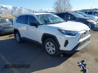 2024 Toyota RAV4 LE with VIN 2T3F1RFV2RW462521, listed as a IAAI auction lot 41459210 with 6,040 mi miles. Bid and sale history available at carsss.com. Image 1.