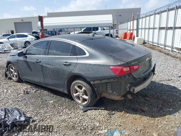 2018 Chevrolet Malibu LS with VIN 1G1ZB5ST8JF158390, listed as a IAAI auction lot 41726154 with 135,655 mi miles and . Bid and sale history available at DreamBid. Image 3.