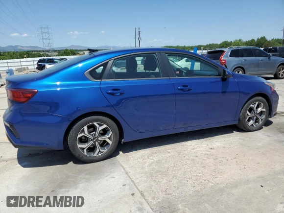 2019 Kia Forte LXS with VIN 3KPF24AD8KE032069, listed as a Copart auction lot 61083325 with 40,400 mi miles and Clean title. Bid and sale history available at DreamBid. Image 3.