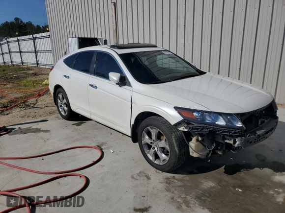 2010 Honda Accord Crosstour EX-L with VIN 5J6TF1H5XAL007680, listed as a Copart auction lot 50163785 with 208,379 mi miles and Salvage Title. Bid and sale history available at carsss.com. Image 4.