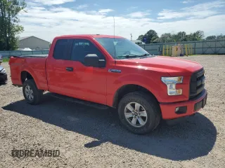 2016 Ford F-150 XLT with VIN 1FTFX1EF2GFD29895, listed as a Copart auction lot 62283055 with 109,375 mi miles and Salvage title. Bid and sale history available at DreamBid. Image 4.