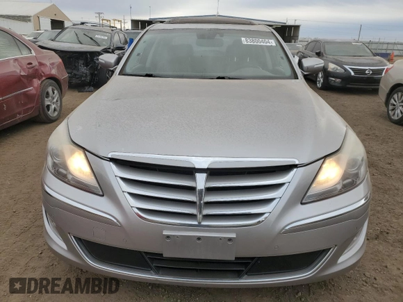 2012 Hyundai Genesis 5.0L R-Spec with VIN KMHGC4DH9CU192945, listed as a Copart auction lot 83800404 with 101,924 mi miles and Salvage Title. Bid and sale history available at carsss.com. Image 5.