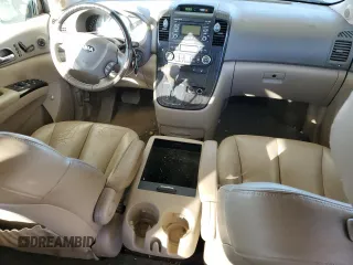 2014 Kia Sedona EX with VIN KNDMH4C71E6550046, listed as a Copart auction lot 84015154 with 170,568 mi miles and Salvage Title. Bid and sale history available at carsss.com. Image 8.
