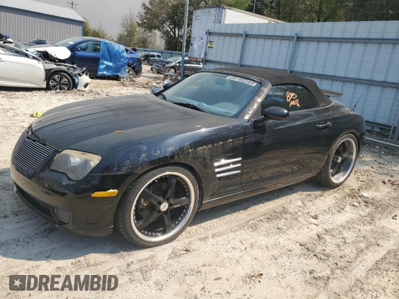 2005 Chrysler Crossfire with VIN 1C3AN55L05X054133, listed as a Copart auction lot 49809205 with Not Provided miles and Clean Title. Bid and sale history available at DreamBid. Image 1.
