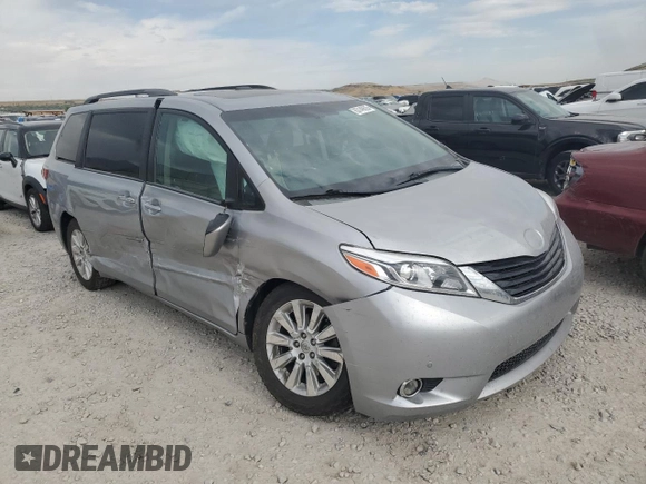 2015 Toyota Sienna Limited с VIN 5TDDK3DC6FS116164, выставлен на аукционе Copart как лот 63149625 с пробегом 92 786 миль миль и Списание • Salvage title. История ставок и продаж доступна на DreamBid. Изображение 4.