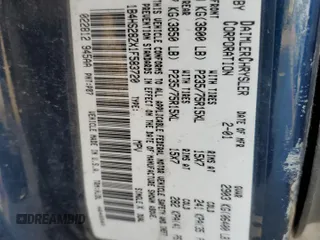 2001 Dodge Durango z VIN 1B4HS28ZX1F583720, wystawiony jako Copart lot #82200974 z przebiegiem 197 799 mil mil oraz Szkoda całkowita • Salvage title. Historia ofert i sprzedaży dostępna na DreamBid. Obrazek 13.