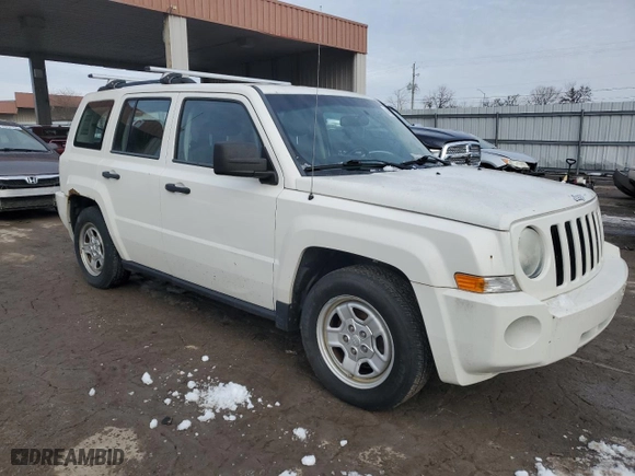 2010 Jeep Patriot Sport with VIN 1J4NT2GB8AD501335, listed as a Copart auction lot 44294615 with 171,398 mi miles and Clean Title. Bid and sale history available at carsss.com. Image 4.
