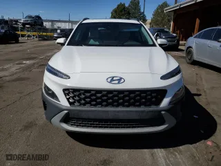 2023 Hyundai Kona SEL with VIN KM8K32AB2PU976324, listed as a Copart auction lot 48192755 with 27,042 mi miles and Salvage Title. Bid and sale history available at carsss.com. Image 5.