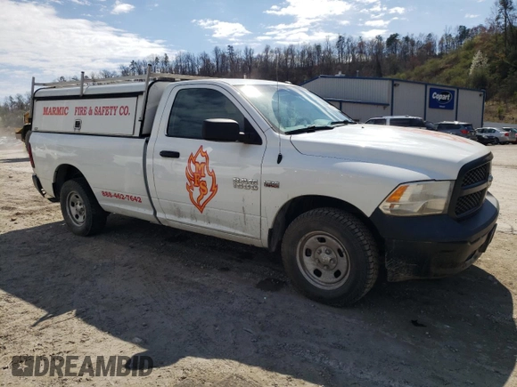 2017 Ram 1500 Tradesman with VIN 3C6JR7DT7HG668870, listed as a Copart auction lot 49481055 with 166,642 mi miles and Salvage title. Bid and sale history available at DreamBid. Image 4.