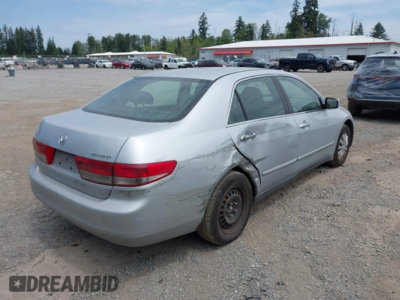 2004 Honda Accord LX z VIN 1HGCM56354A099464, wystawiony jako IAAI lot #42495132 z przebiegiem 174 646 mil mil oraz . Historia ofert i sprzedaży dostępna na DreamBid. Obrazek 4.