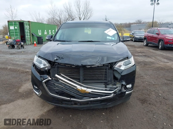 2018 Chevrolet Traverse LT Cloth with VIN 1GNEVGKW9JJ281915, listed as a IAAI auction lot 41943572 with 48,569 mi miles. Bid and sale history available at carsss.com. Image 12.