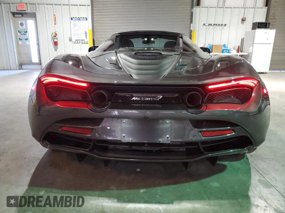 2021 McLaren 720S z VIN SBM14FCA4MW006331, wystawiony jako Copart lot #85341394 z przebiegiem 4552 mil mil oraz Szkody całkowita. Historia ofert i sprzedaży dostępna na DreamBid. Obrazek 6.